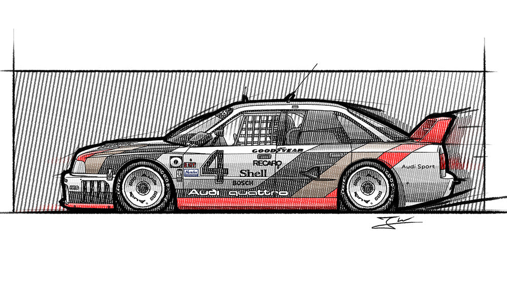 Automobil Design-Illustration