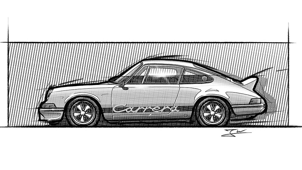 Automobil Design-Illustration