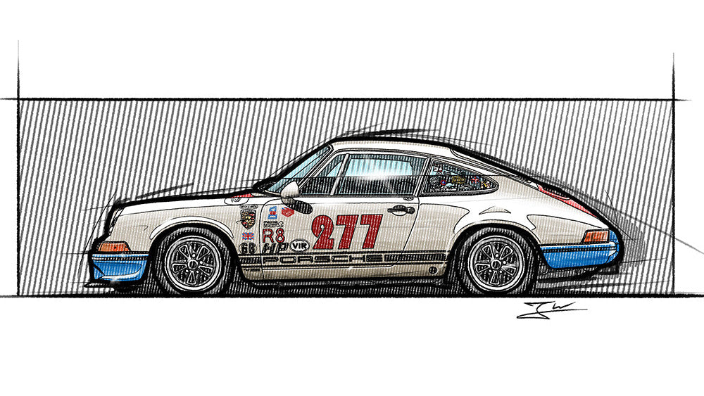 Automobil Design-Illustration