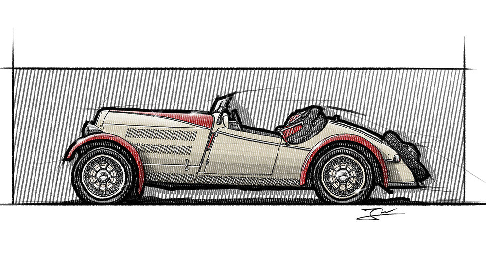 Automobil Design-Illustration