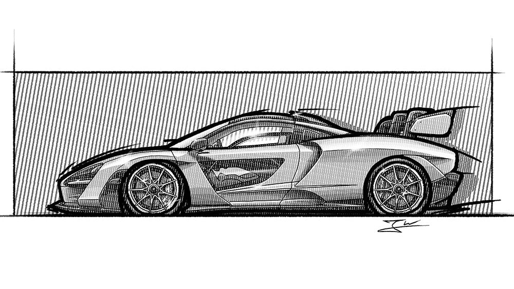 Automobil Design-Illustration