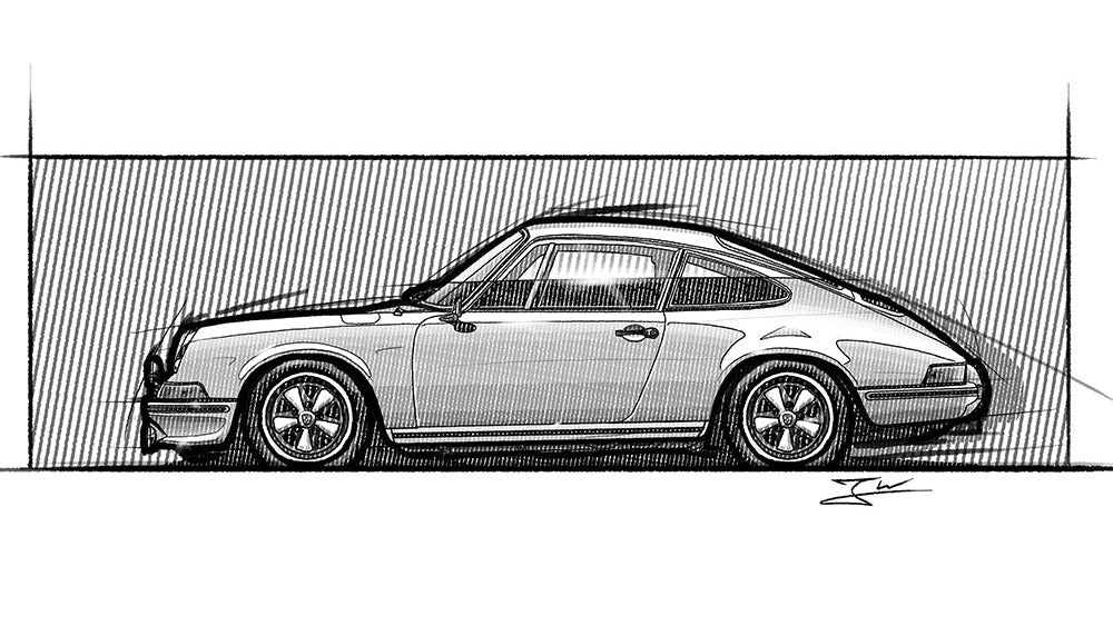 Automobil Design-Illustration