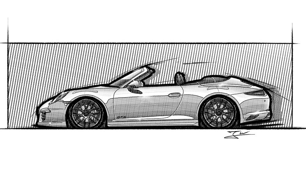 Automobil Design-Illustration