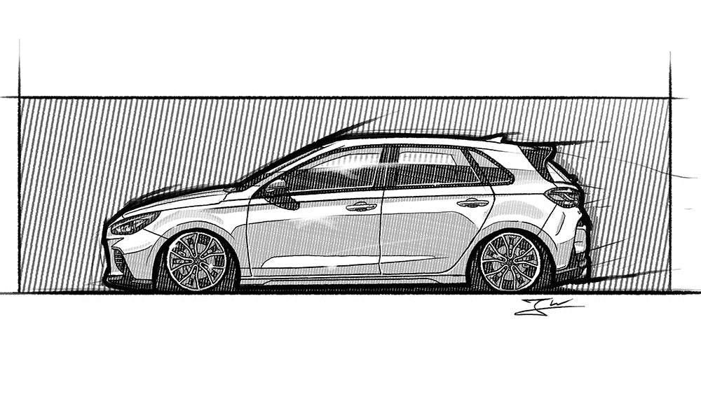 Automobil Design-Illustration