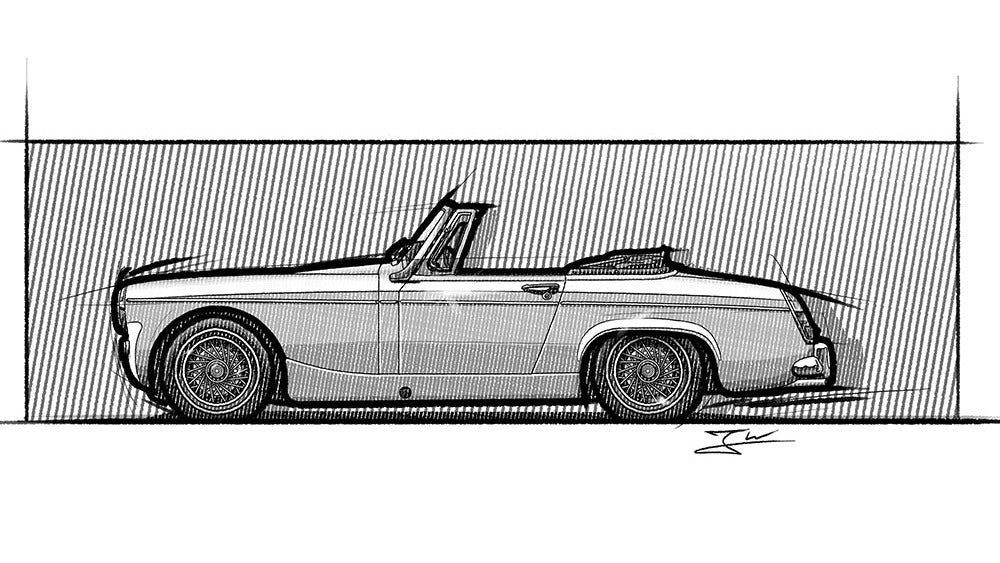 Automobil Design-Illustration