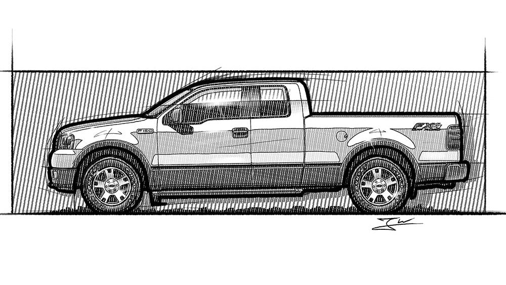 Automobil Design-Illustration