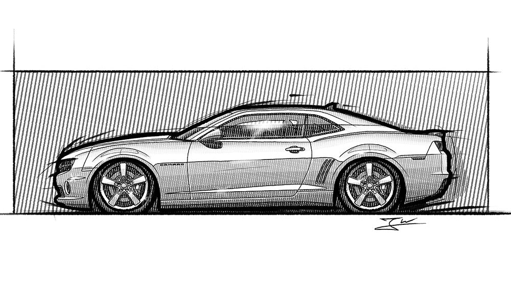 Automobil Design-Illustration