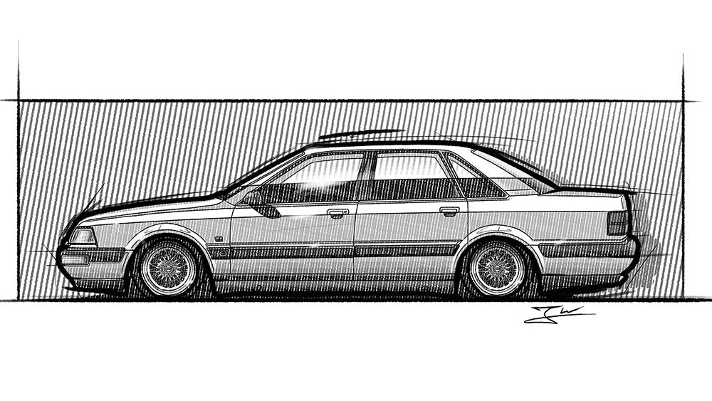 Automobil Design-Illustration