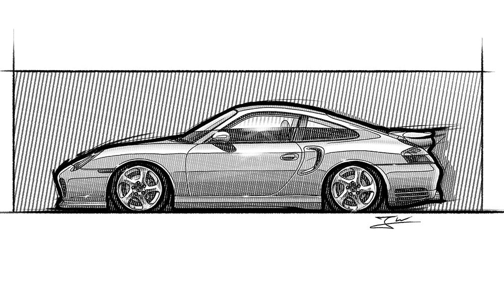 Automobil Design-Illustration