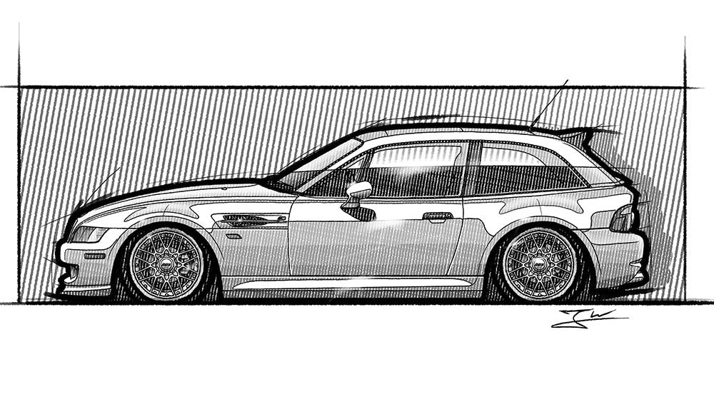 Automobil Design-Illustration