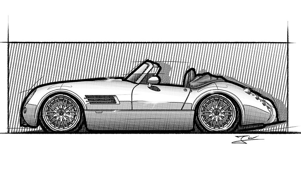 Automobil Design-Illustration