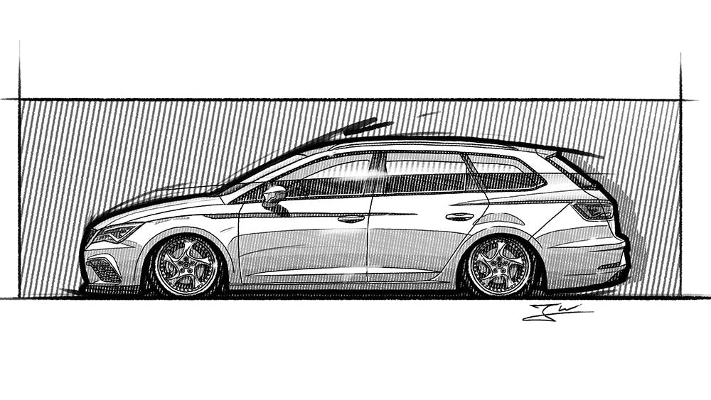 Automobil Design-Illustration