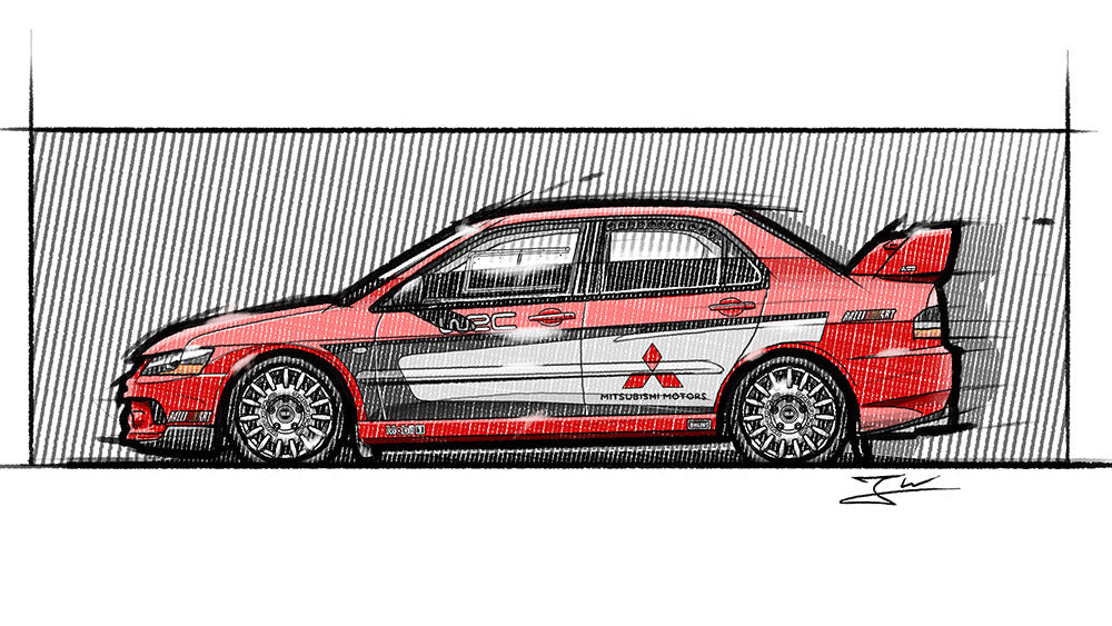 Automobil Design-Illustration