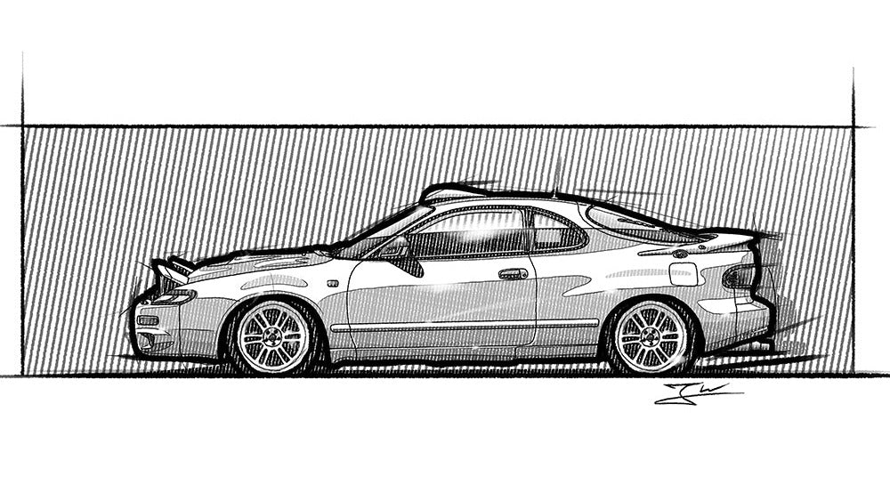 Automobil Design-Illustration