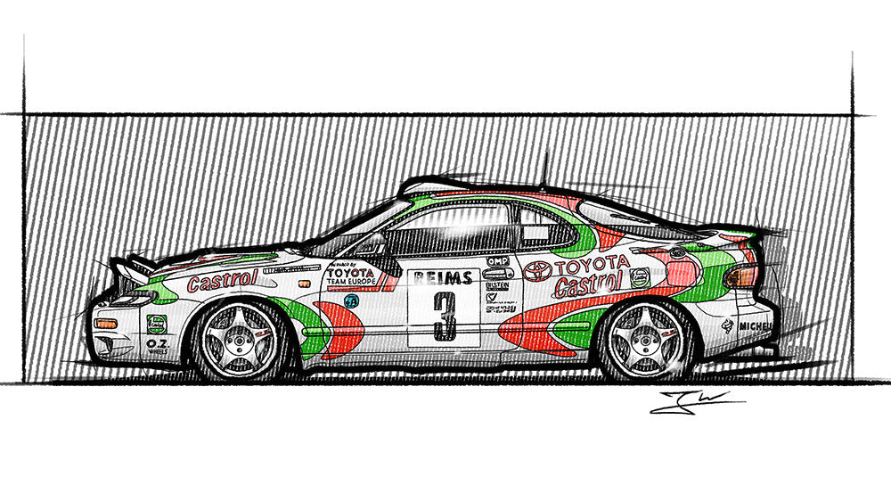 Automobil Design-Illustration