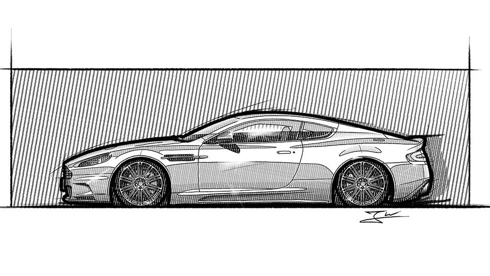 Automobil Design-Illustration