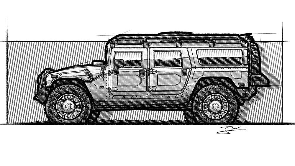 Automobil Design-Illustration