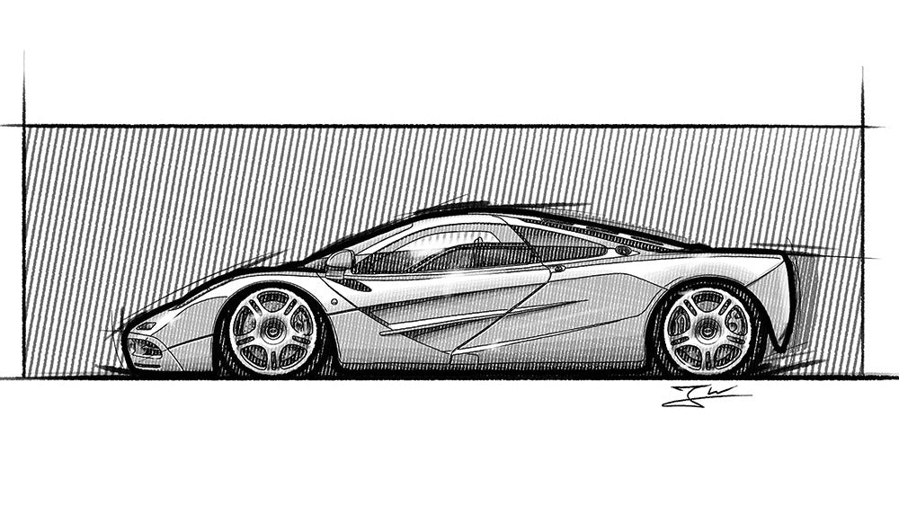 Automobil Design-Illustration