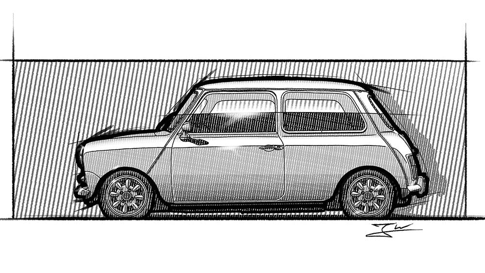 Automobil Design-Illustration