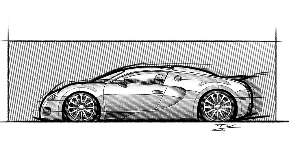 Automobil Design-Illustration