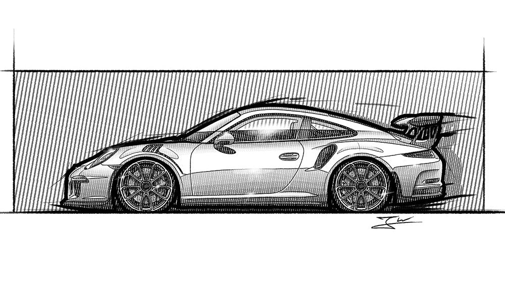 Automobil Design-Illustration