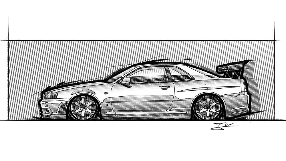 Automobil Design-Illustration