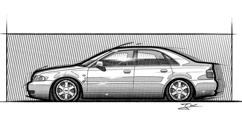 Automobil Design-Illustration