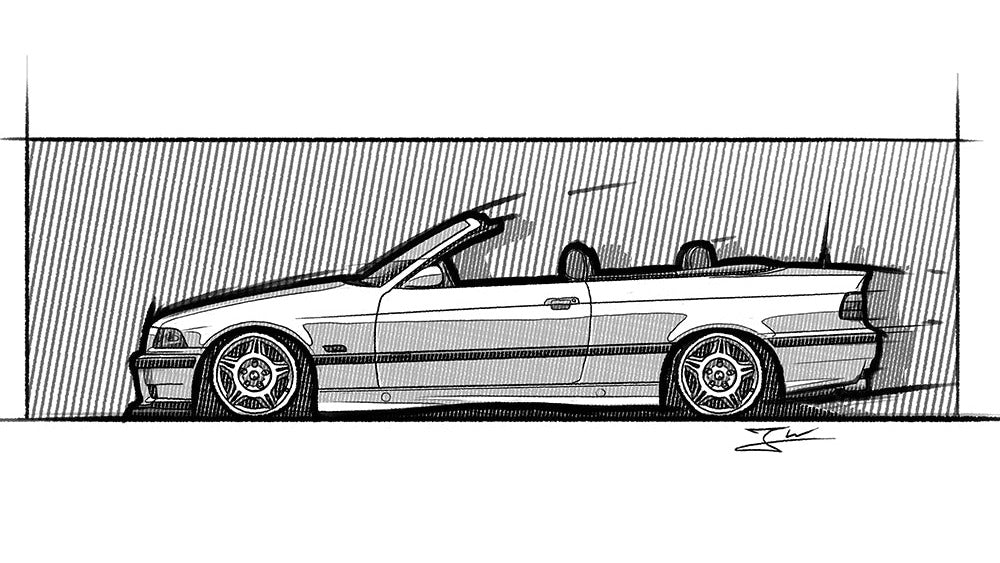 Automobil Design-Illustration