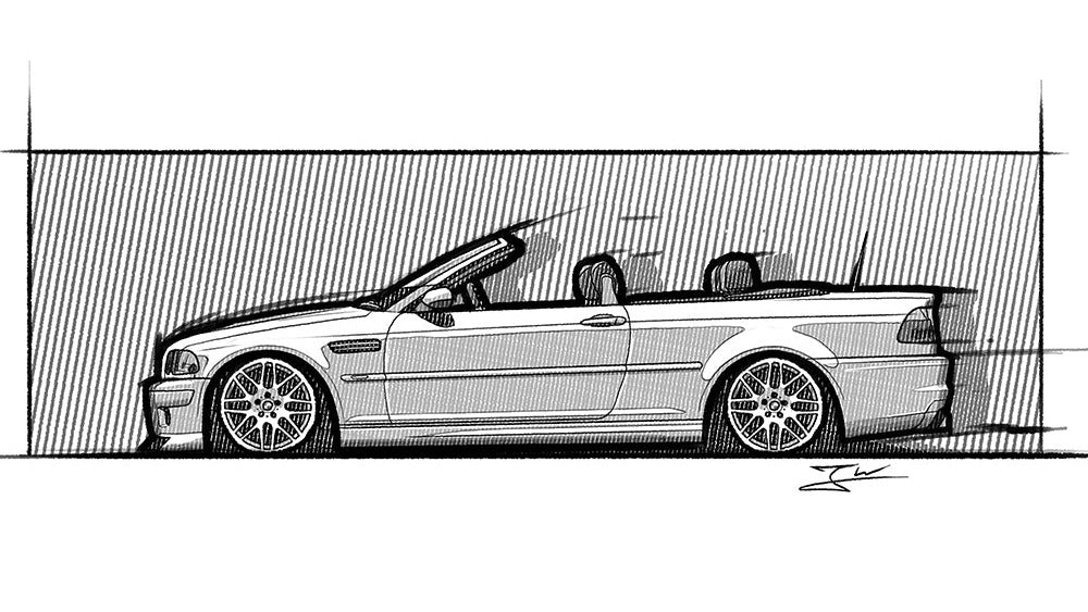 Automobil Design-Illustration