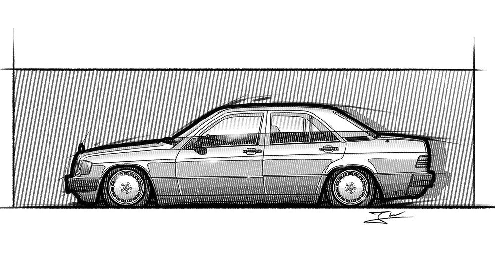 Automobil Design-Illustration