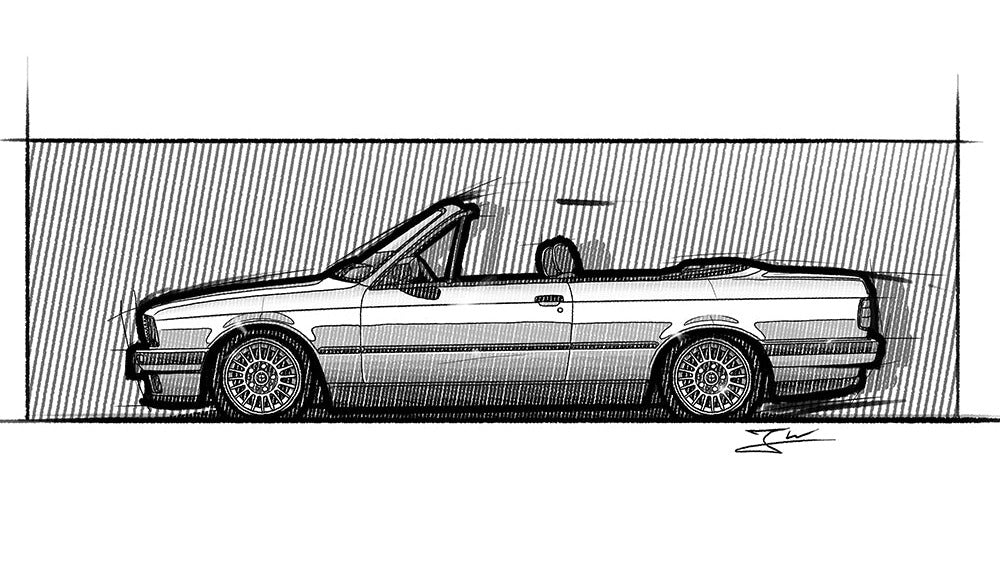 Automobil Design-Illustration