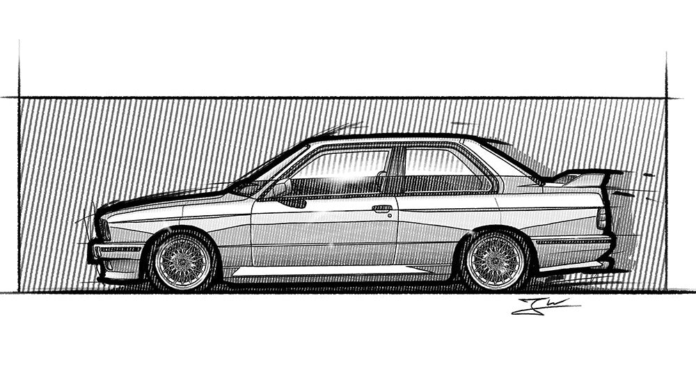 Automobil Design-Illustration