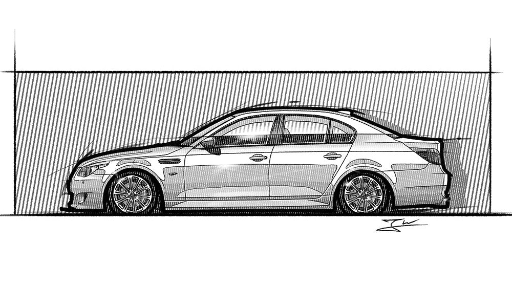 Automobil Design-Illustration