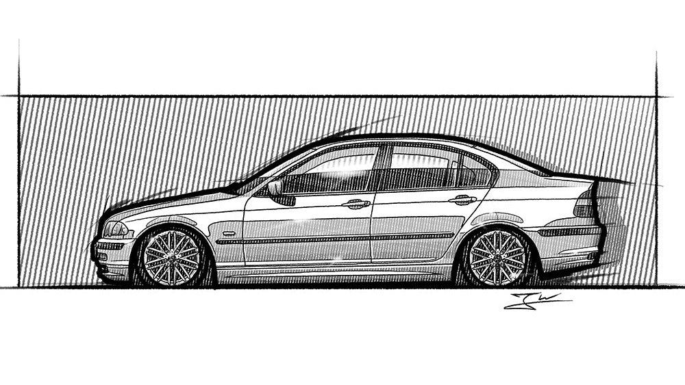 Automobil Design-Illustration