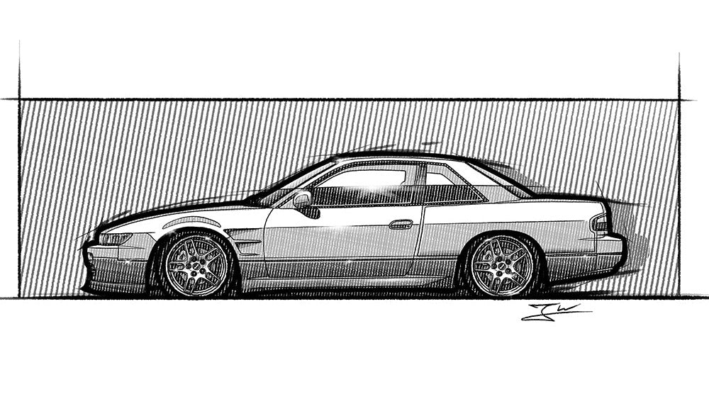 Automobil Design-Illustration