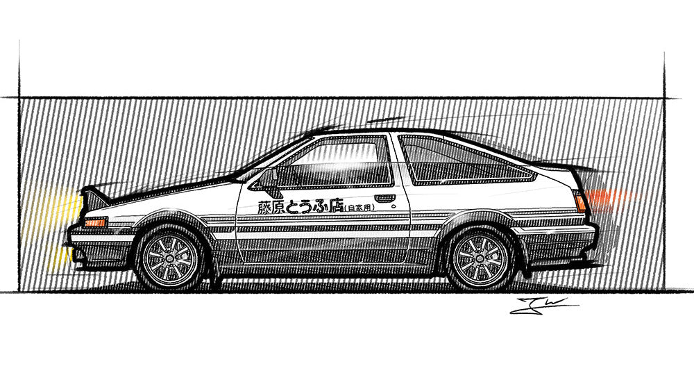 Automobil Design-Illustration