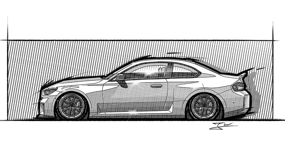 Automobil Design-Illustration