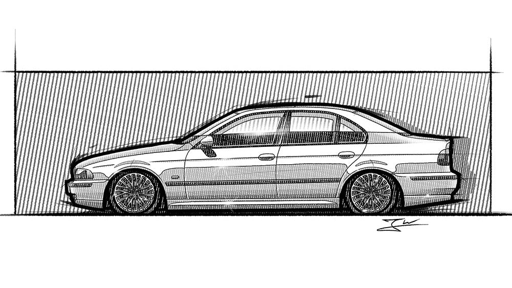 Automobil Design-Illustration