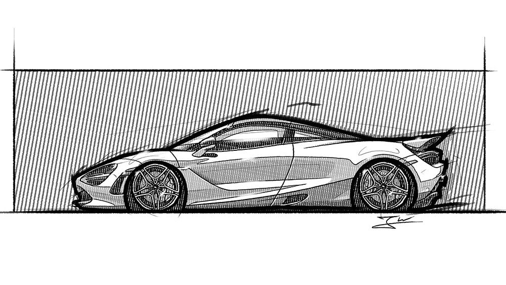 Automobil Design-Illustration