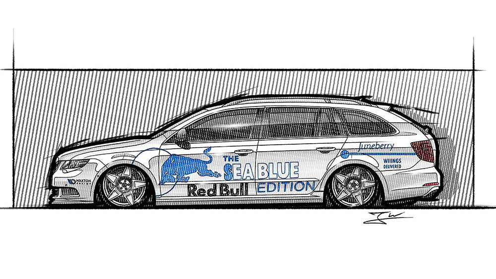 Automobil Design-Illustration