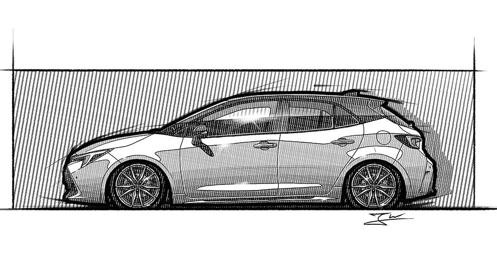 Automobil Design-Illustration