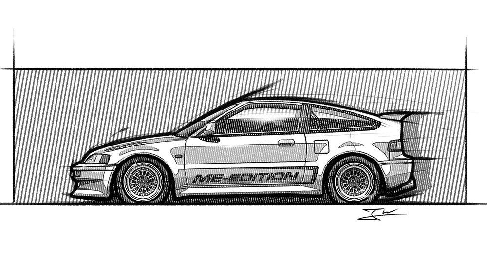 Automobil Design-Illustration