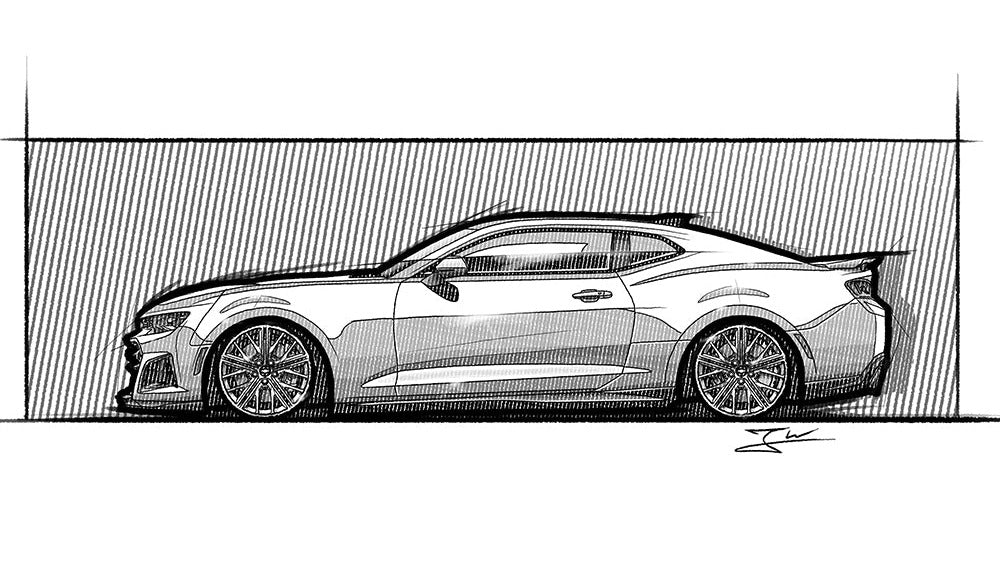 Automobil Design-Illustration