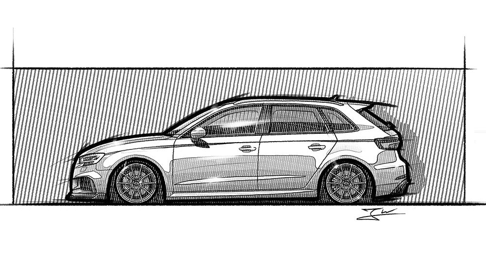 Automobil Design-Illustration