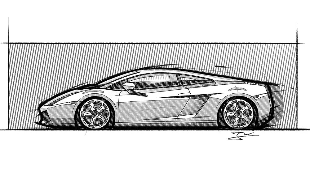 Automobil Design-Illustration