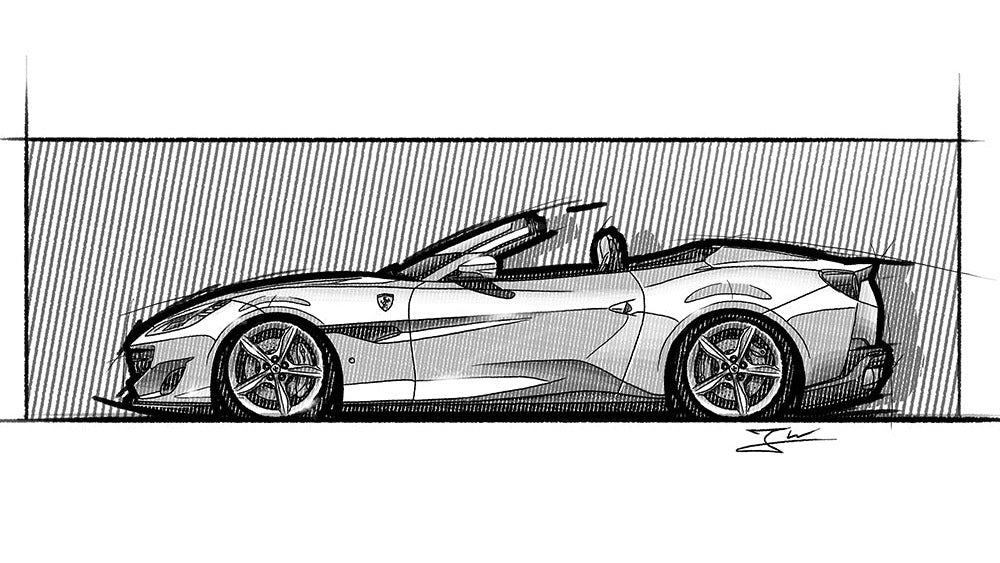 Automobil Design-Illustration