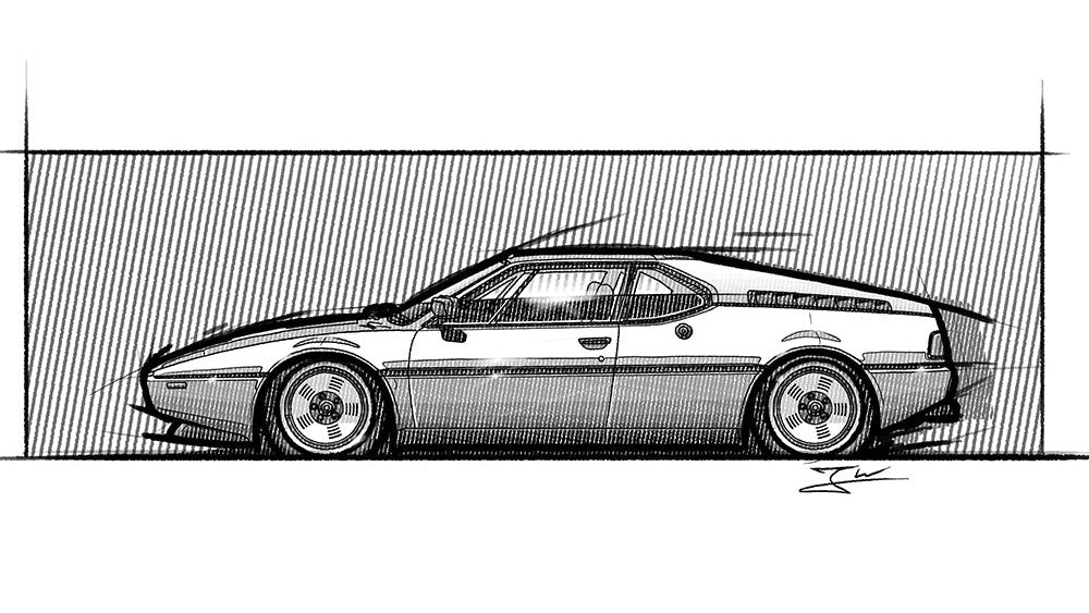 Automobil Design-Illustration