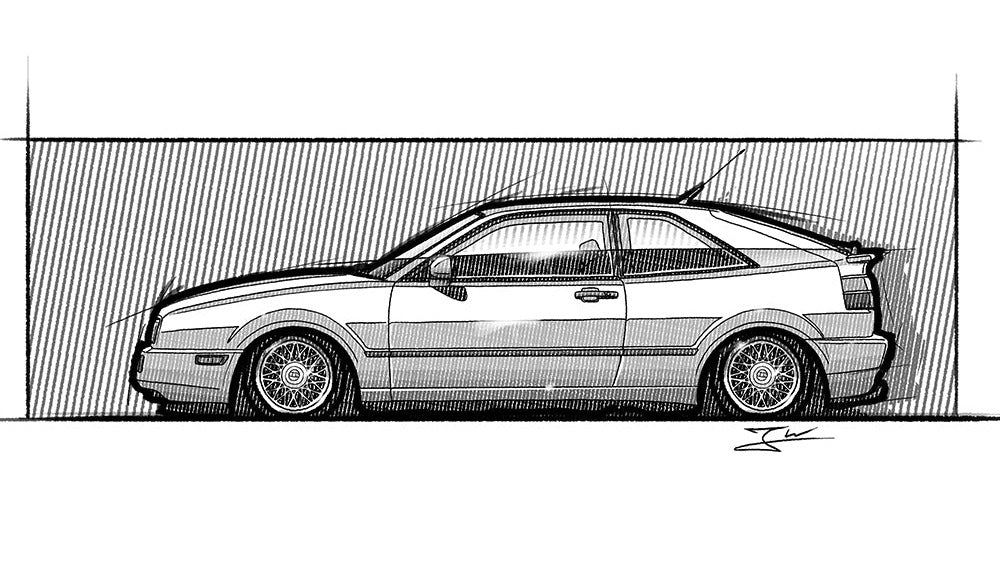 Automobil Design-Illustration