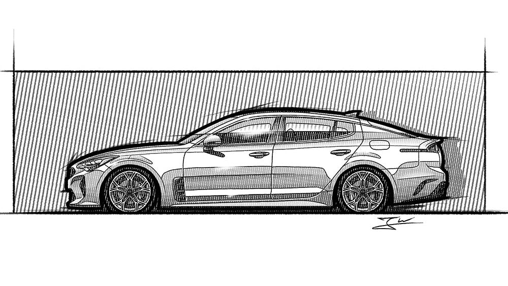 Automobil Design-Illustration