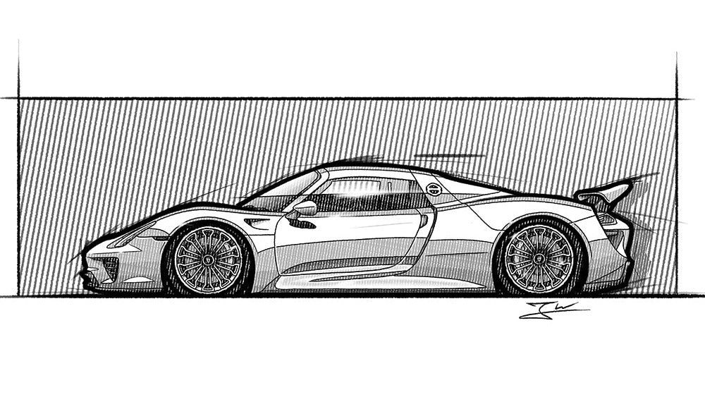 Automobil Design-Illustration
